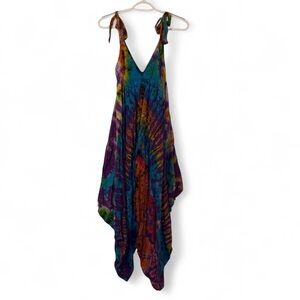 Kathmandu Multicolor Tie-Dye dress